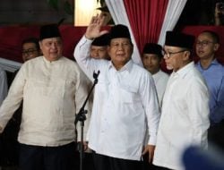 Resmi Diumumkan Sebagai Presiden Terpilih, Prabowo: Terima Kasih Presiden RI Joko Widodo