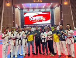 Atlet Taekwondo Polres Konawe Raih 2 Medali Emas dalam Kejuaraan Taekwondo Kapolri Cup 5 di Jakarta