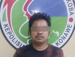 Resnarkoba Polres Konawe Ciduk Pengedar Narkotika Jenis Sabu-Sabu di Wawotobi, 87 Sachet Seberat 39,93 Gram Berhasil Disita