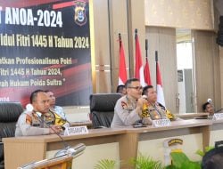 Fokus Keamanan Masyarakat di Masa Libur Idul Fitri, Polda Sultra Gelar Latpra Ops Anoa 2024