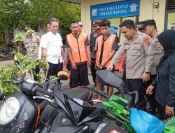 Polsek Baruga Bekuk 2 Pelaku Curanmor di Kota Kendari Serta Menyita 18 Unit Sepeda Motor Hasil Curian