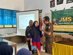 Gelar Program Jaksa Masuk Sekolah di SMPN 19 Kendari, Penkum Kejati Sultra Edukasi Soal UU ITE dan UU Narkotika