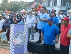 Jalan Sehat bersama Gemoy-nya Kendari, Warga Doakan Yudhianto Mahardika jadi The Next Wali Kota Kendari 2024