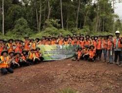 Mahasiswa Prodi Kehutanan UHO Studi Lapangan Pengelolaan Lahan Pascatambang PT Vale IGP Pomalaa