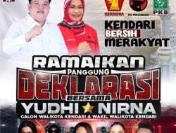 Susul PDIP dan Gerindra, PKB Dukung Yudhi-Nirna Tarung di Pilwali Kendari 2024