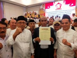 Pasangan Sudiro-Raup Terima B1 KWK Partai Gerindra, Kami Akan Mendaftar Pada Tanggal 29 Agustus 2024 di KPUD Konawe Utara