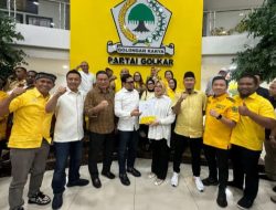 Partai Golkar Berikan B1 KWK ke Pasangan Siska-Sudirman Dalam Pilwalkot Kendari