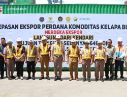 Pemprov Sultra Lepas 646 Ton Ekspor Kelapa Bulat Sultra Ke Tiongkok