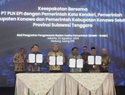 Pj Bupati Konawe, Stanley Teken Nota Kesepahaman bersama PT PLN Energi Primer Indonesia Terkait Kerjasama Pertambangan dan Pengelolaan Sampah