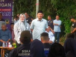 Tim Pemenangan Siska-Sudirman di Kecamatan Baruga Resmi Dilantik, Targetkan Suara 90 Persen, Ini Arahan Siska-Sudirman