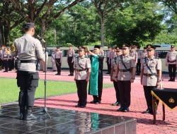 Polres Konawe Gelar Sertijab Kabagren, Kapolsek Routa dan Pelantikan Kasiwas