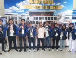 Raih Dua Medali di PON XXI Aceh-Sumut 2024, KONI Sultra Sambut dan Apresiasi Prestasi Atlet Hapkido