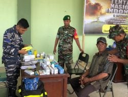 Jelang HUT TNI Ke-79, Trimatra TNI Gelar Bhakti Kesehatan di Makorem 143/HO