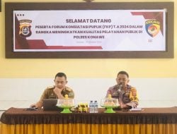 Tingkatkan Kualitas Pelayanan Publik, Polres Konawe Adakan Forum Konsultasi Publik