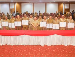 Tingkatkan PAD Sultra dari Sektor Pajak, Pemprov Sultra Teken Kesepakatan Bersama dengan 17 Kabupaten/Kota