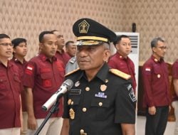 Sekjen Kemenkumham RI Ambil Sumpah dan Lantik 14 Pejabat PTP, Kakanwil Kemenkumham Sultra Silvester Sili Laba Pindah Ke Kemenkumham NTT