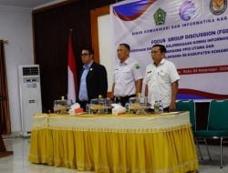 Diskominfo Konawe Gelar FGD Sinergitas Kelembagaan Komisi Informasi Provinsi bersama PPID Utama dan PPID Pelaksana