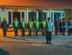 Perkuat Sinergitas dan Jaga Kamtibmas Kota Kendari, Polresta Kendari Gelar Patroli Gabungan TNI-Polri