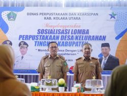 Usung Tema Desa Literasi, Dispersip Kolut Gelar Sosialisasi Lomba Perpustakaan Desa/Kelurahan Tingkat Kabupaten
