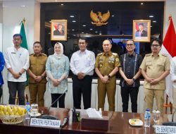 Bertemu Mentan, Wali Kota Kendari Bahas Pengembangan Sektor Pertanian Kota Kendari