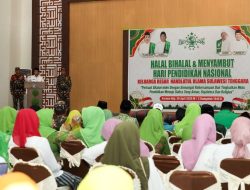 Wagub Sultra Hugua Hadiri Halal Bihalal PWNU Sultra di Asrama Haji Kendari