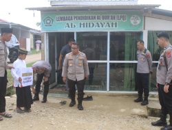 Kunjungi LPQ Al-Hidayah, Kapolda Sultra Berikan Bantuan Pembangunan Fasilitas