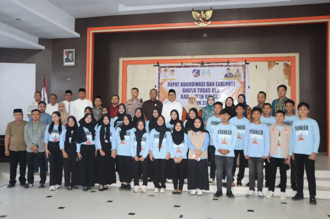 Bupati Kolaka Buka Rakor dan Evaluasi Gugus Tugas Kabupaten Layak Anak 2025, Ini Harapannya