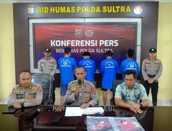 Hasil Operasi Pekat Anoa 2025, Polda Sultra Ungkap 71 Kasus dan Ciduk 97 Tersangka