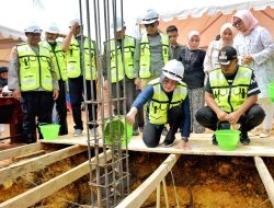 Wali Kota Kendari Siska Karina Imran Letakkan Batu Pertama Pembangunan Perpustakaan Moderen di Kota Kendari